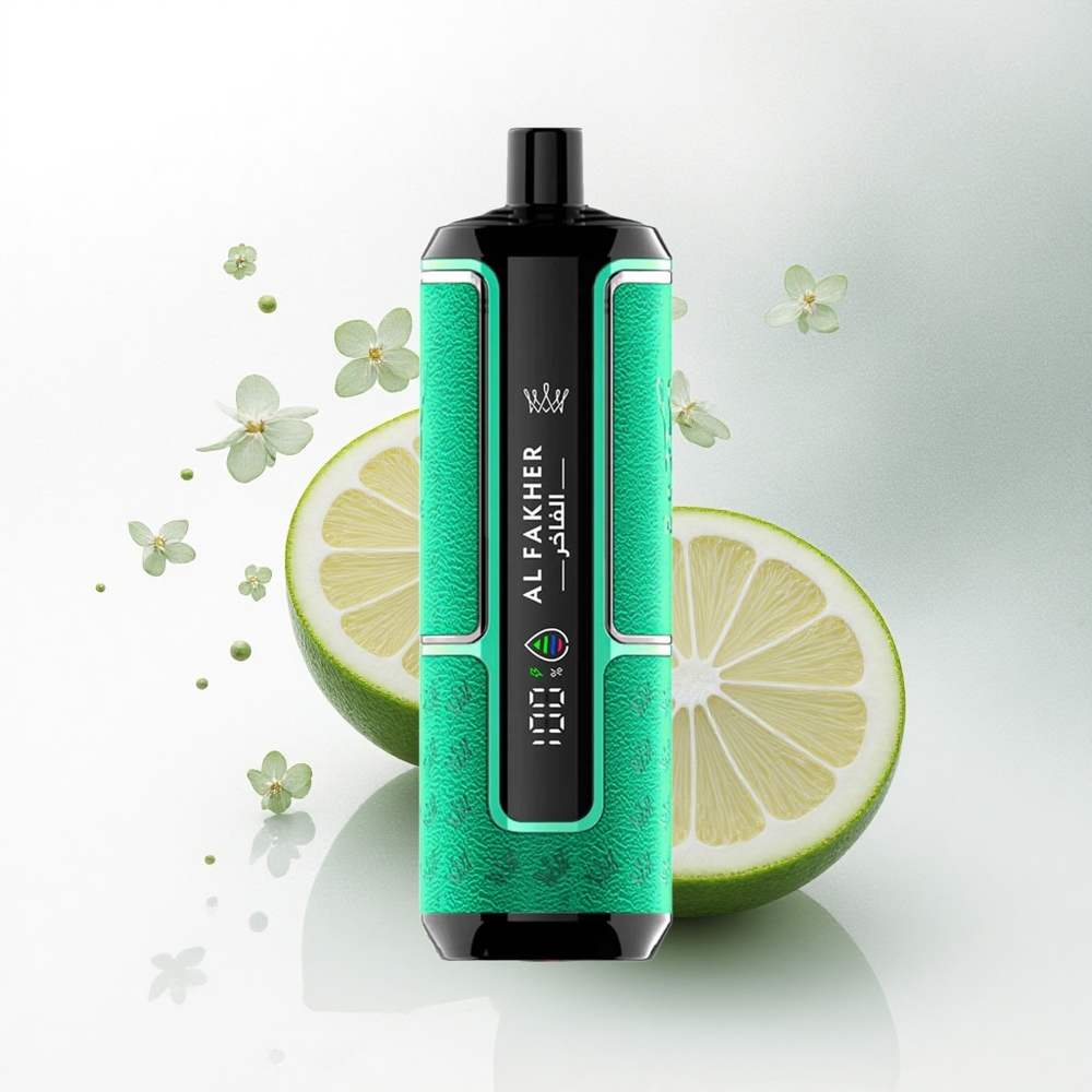 Al Fakher Crown Bar 15K Hypermax Citroen Munt 22ml Type-C 600mAh