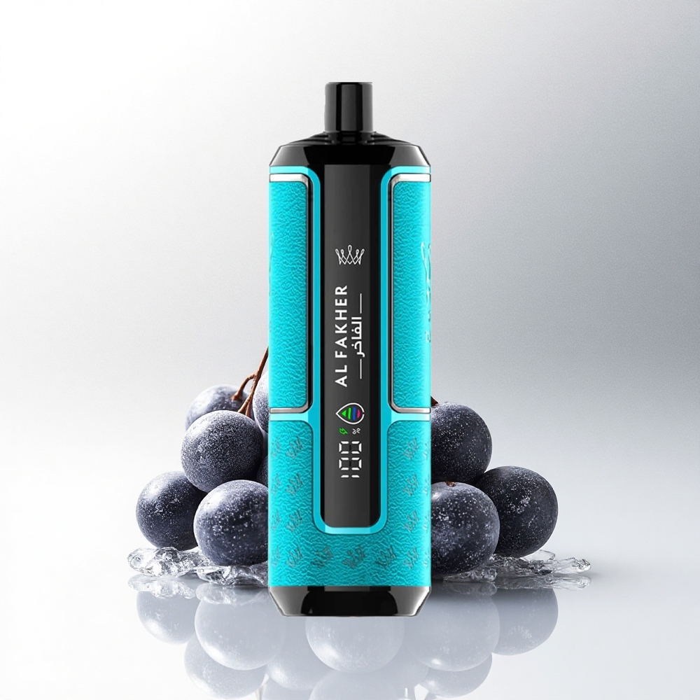 Al Fakher Crown Bar 15K Hypermax Zwarte Bes IJs 22ml Type-C 600mAh