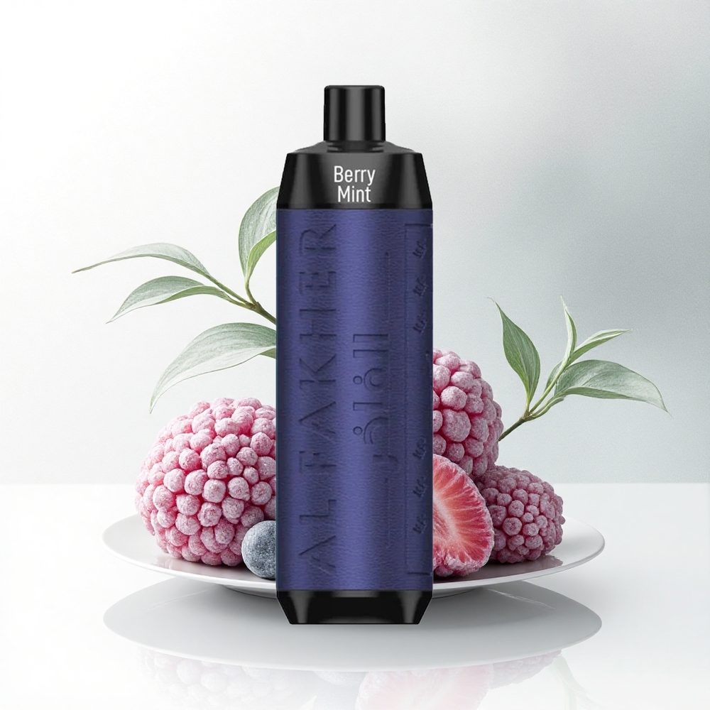 Al Fakher Crown Bar 8000 Crystal Bes Mint Kristal 6000mAh 18ml 0.6 Ohm