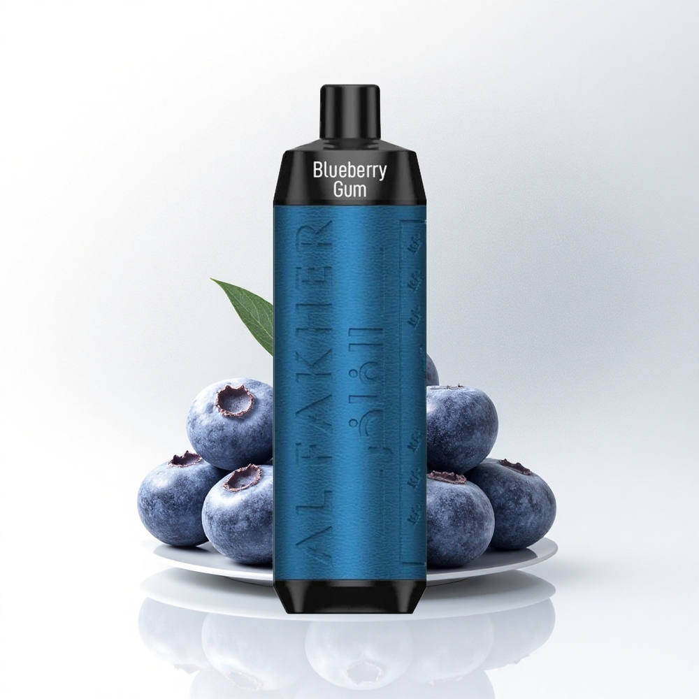 Al Fakher Crown Bar 8000 Crystal Blauwebes Kauwgom 600mah USB-C 18ml
