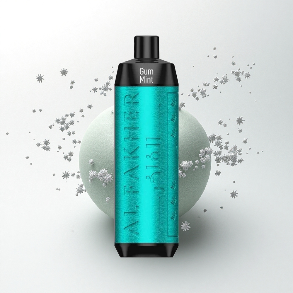 Al Fakher Crown Bar 8000 Crystal Kauwgom Munt 600mAh Type-C