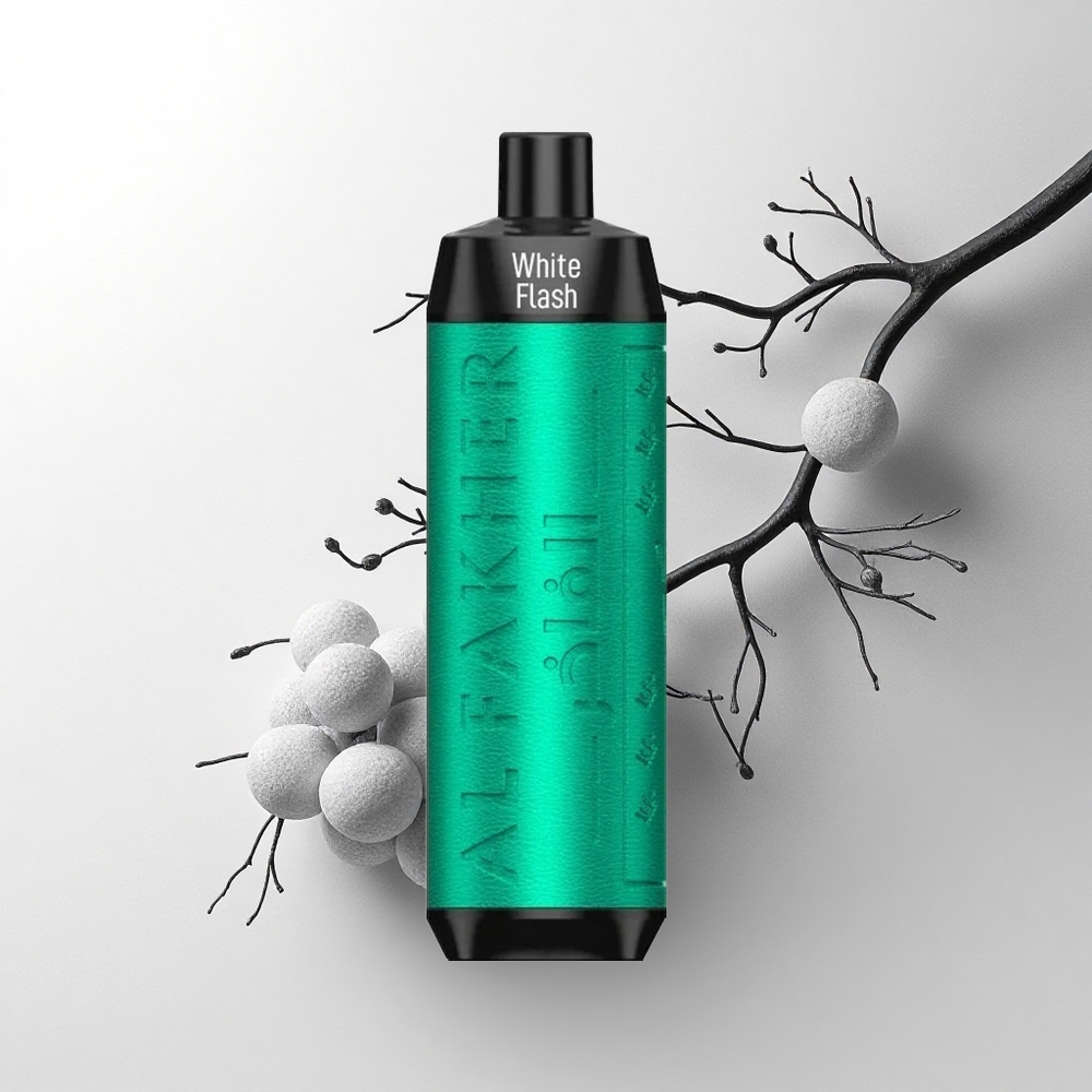 Al Fakher Crown Bar 8000 Crystal Witte Flits 18ml Type-C 600mAh