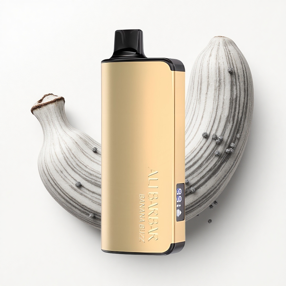 Alibarbar Ingot 9000 Puffs Banaanzoem XL 2350mah 22ml