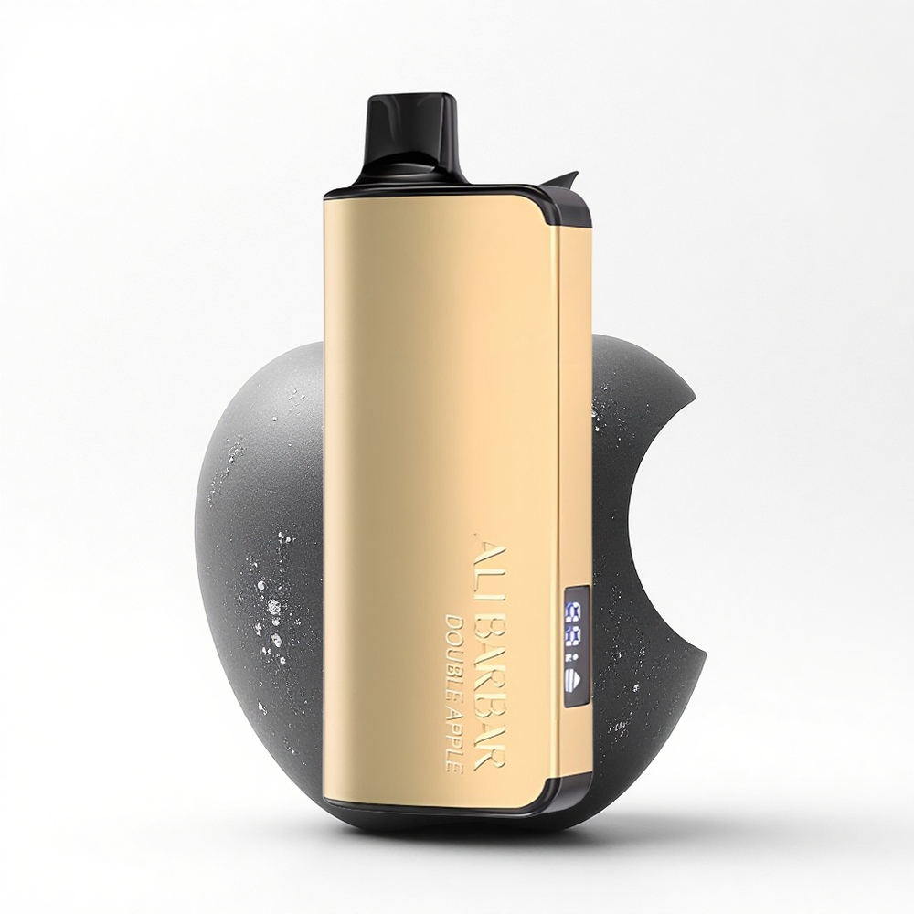 Alibarbar Ingot 9000 Puffs Dubbel Appel 22ml 2350mah LED