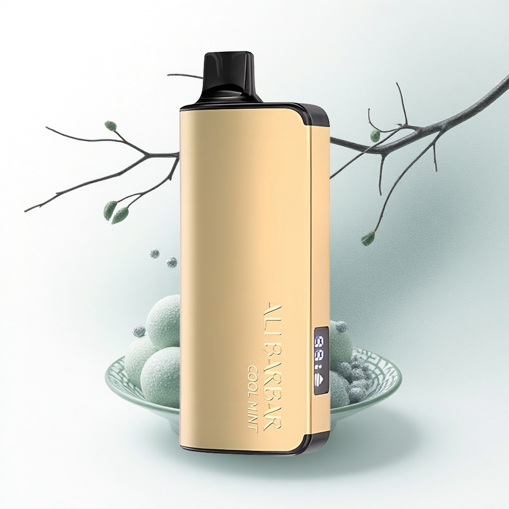 Alibarbar Ingot 9000 Puffs Koel Munt 22ml 2350mah LED