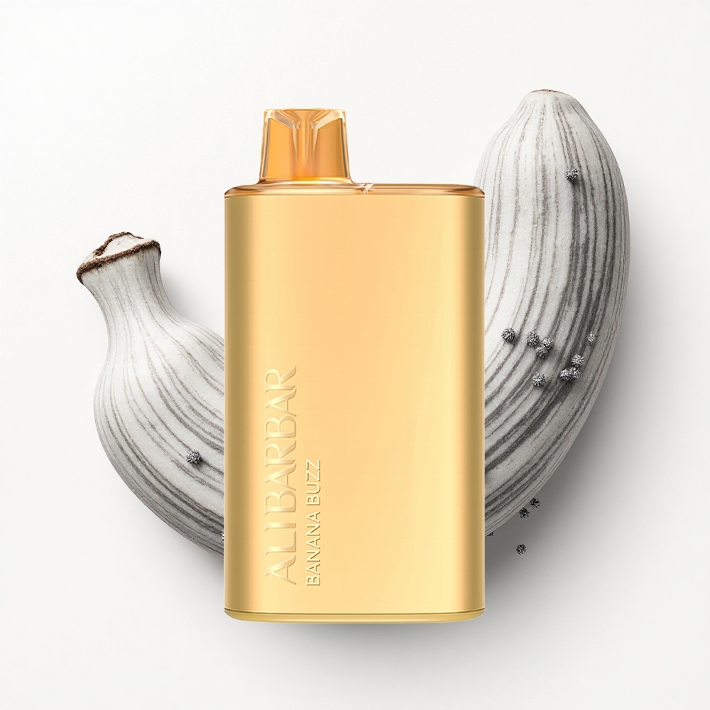 Alibarbar Rich 8000 Puffs Bananen Zoem 20ml 2000mAh