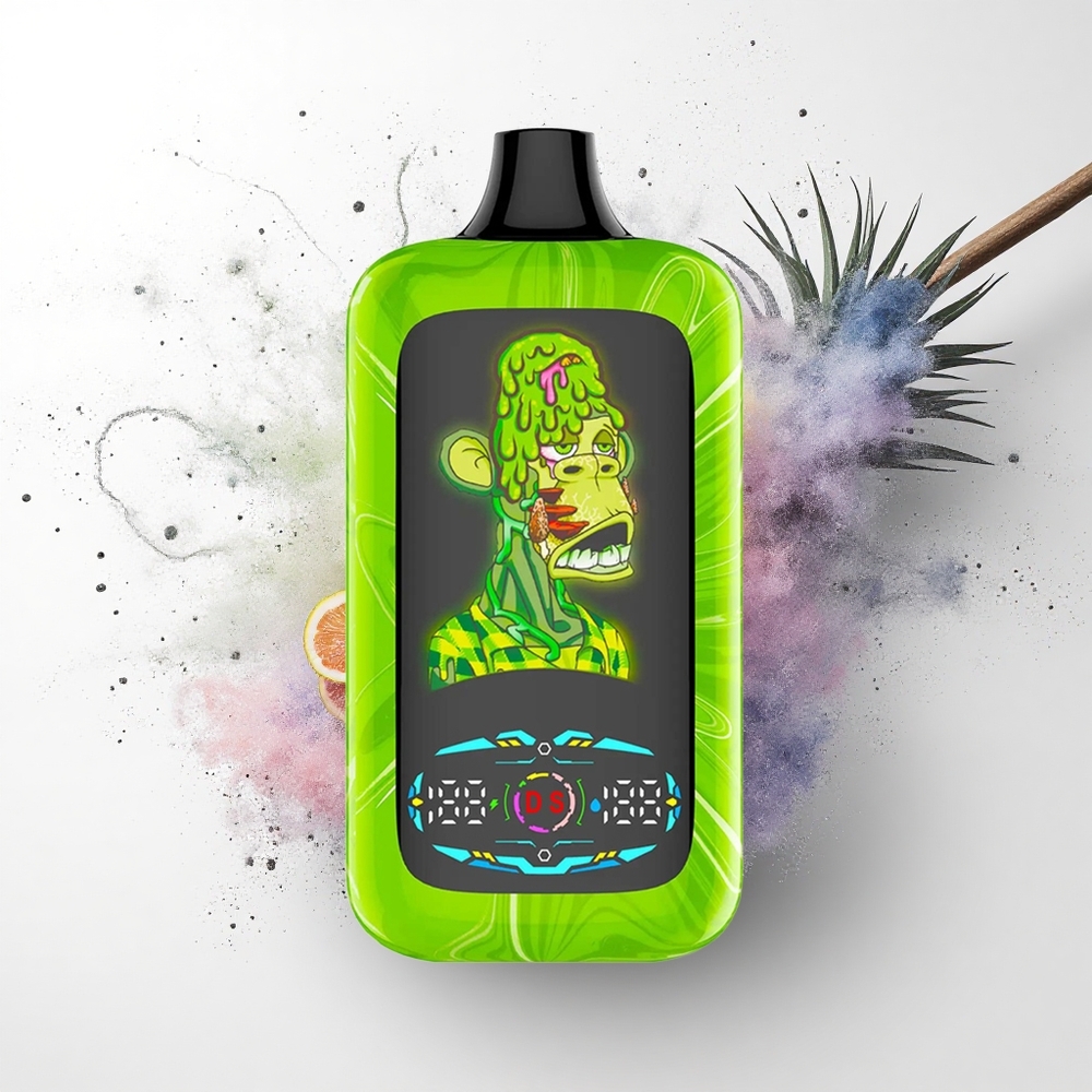 Fumot Digital Monkey 20000/40000 Puffs Tropische Regenboog Ontploffing met Dual Mesh Coil en Type-C Poort
