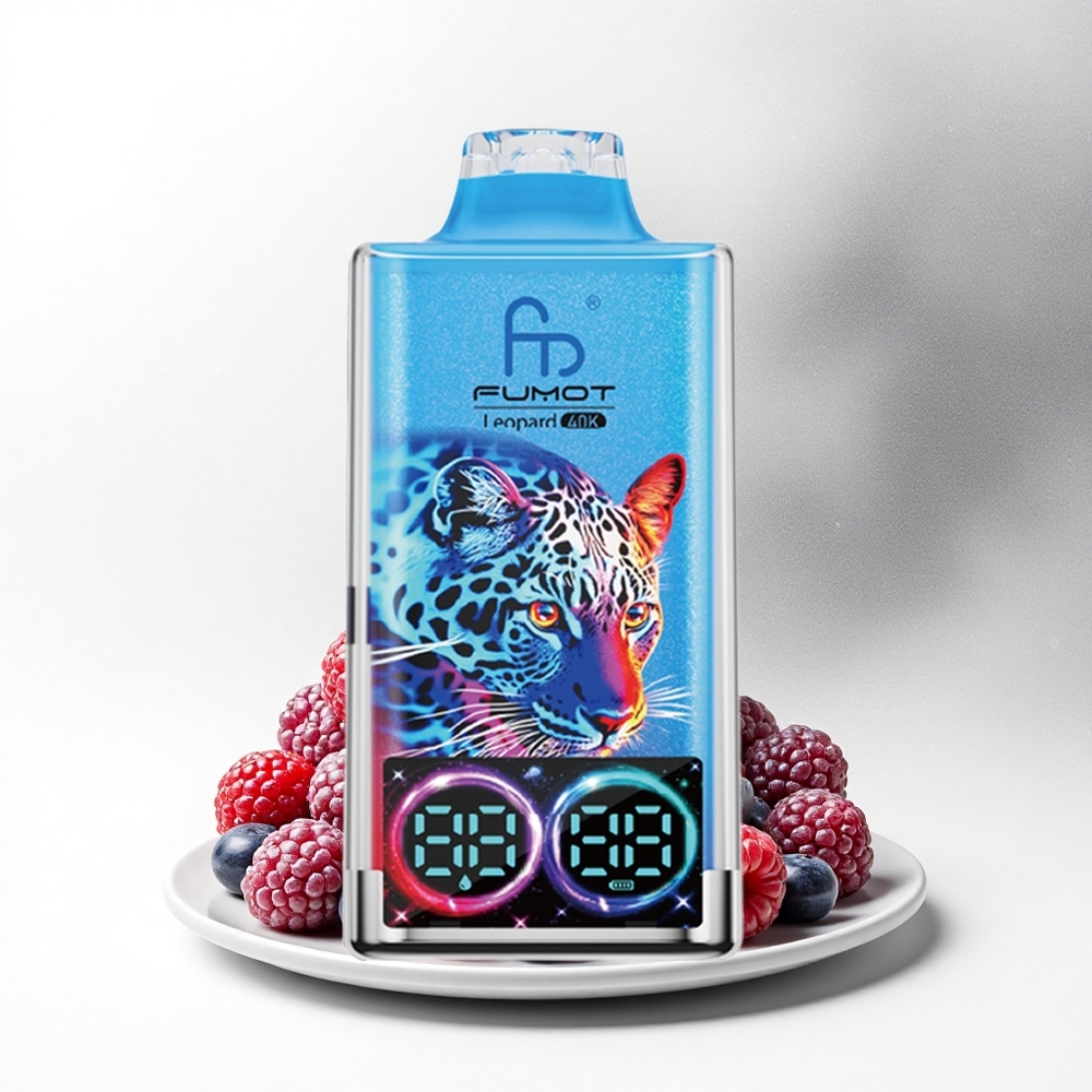 Fumot Leopard 40K Puffs Gemengde Bessen 5% Nicotine 700mAh Dual Mesh