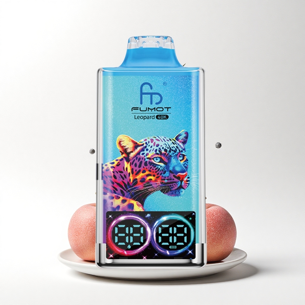 Fumot Leopard 40K Puffs Perzige Mango Ananas met Dual Mesh en 5% Nicotine