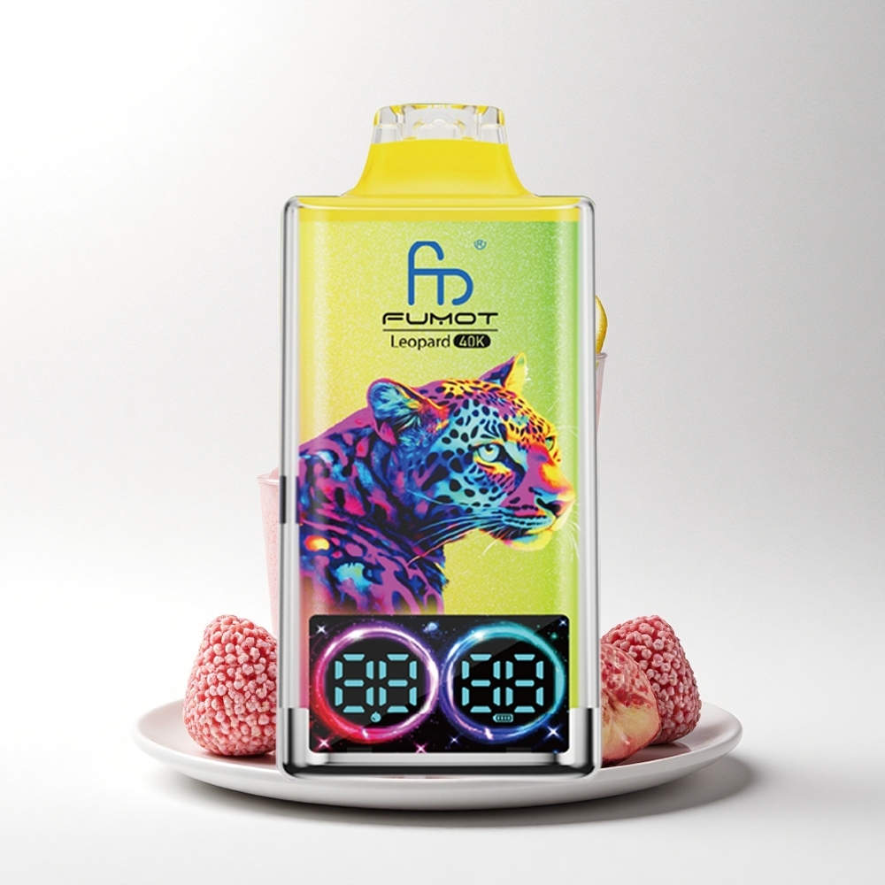 Fumot Leopard 40K Puffs Roze Limonade 5% Dual Mesh Type-C
