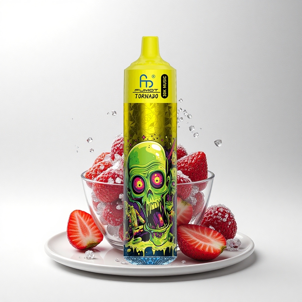 Fumot Randm Tornado 30000 Puffs Aardbei IJs 30mL 5% Mesh