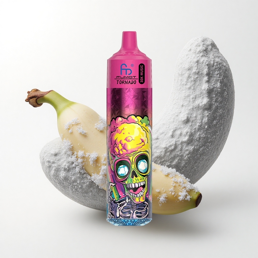 Fumot Randm Tornado 30000 Puffs Banaan IJs 30mL 5% Mesh