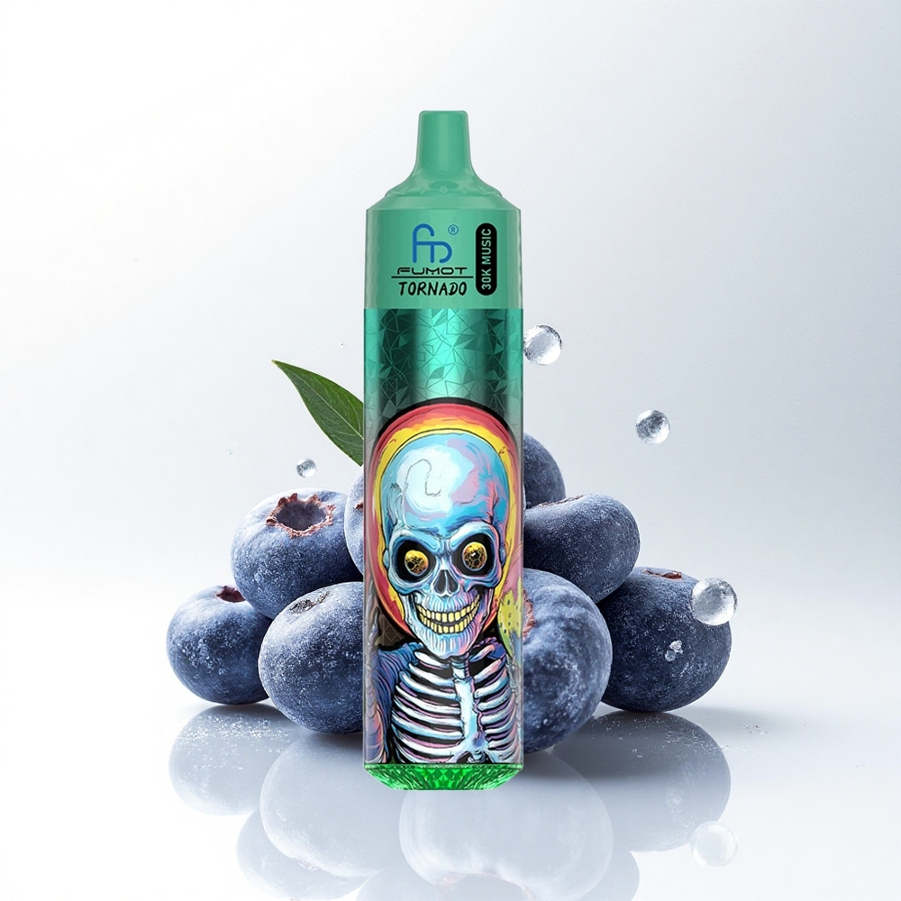 Fumot Randm Tornado 30000 Puffs Blauwe Bes IJs 30mL 5% Mesh