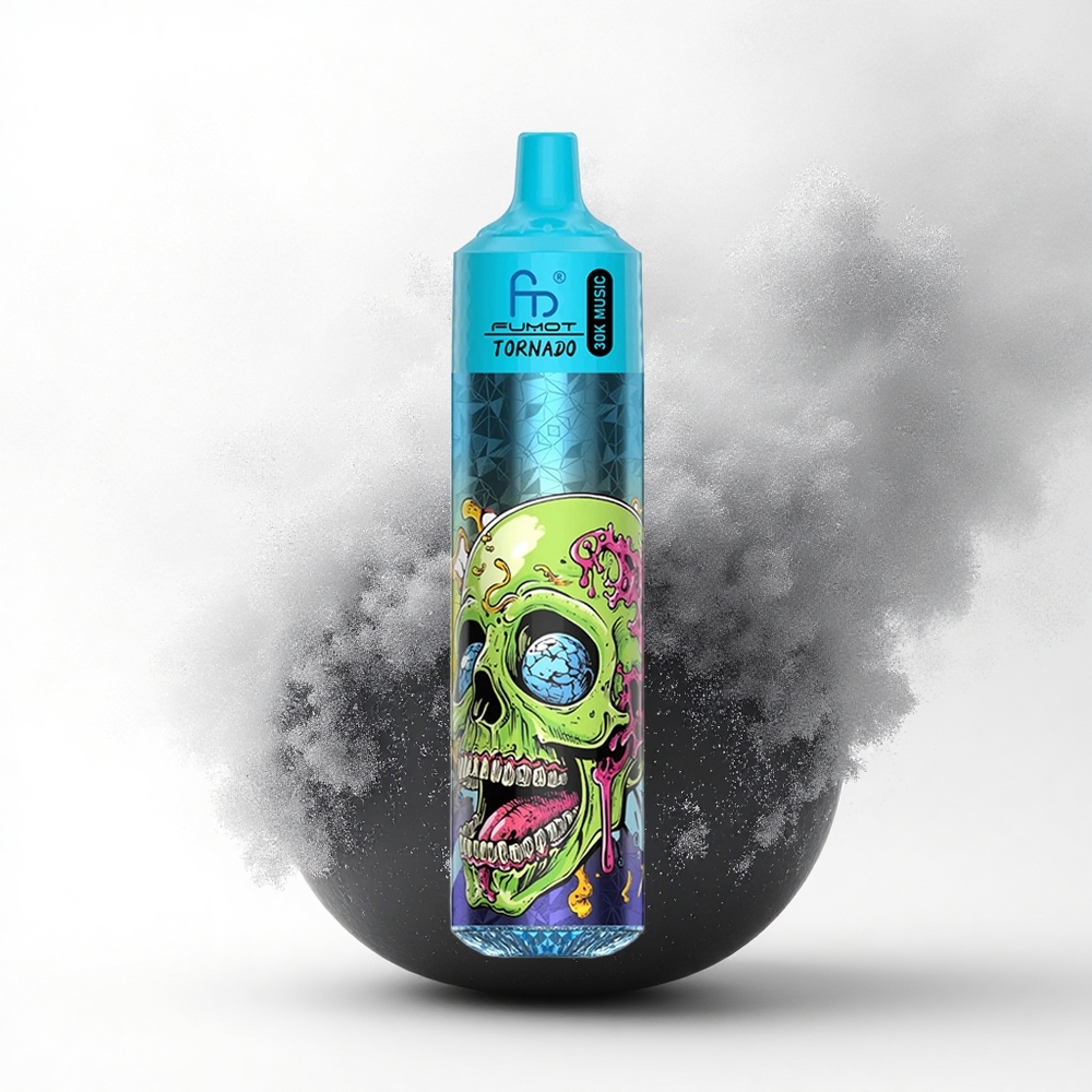 Fumot Randm Tornado 30000 Puffs Zwart IJs 30mL Mesh