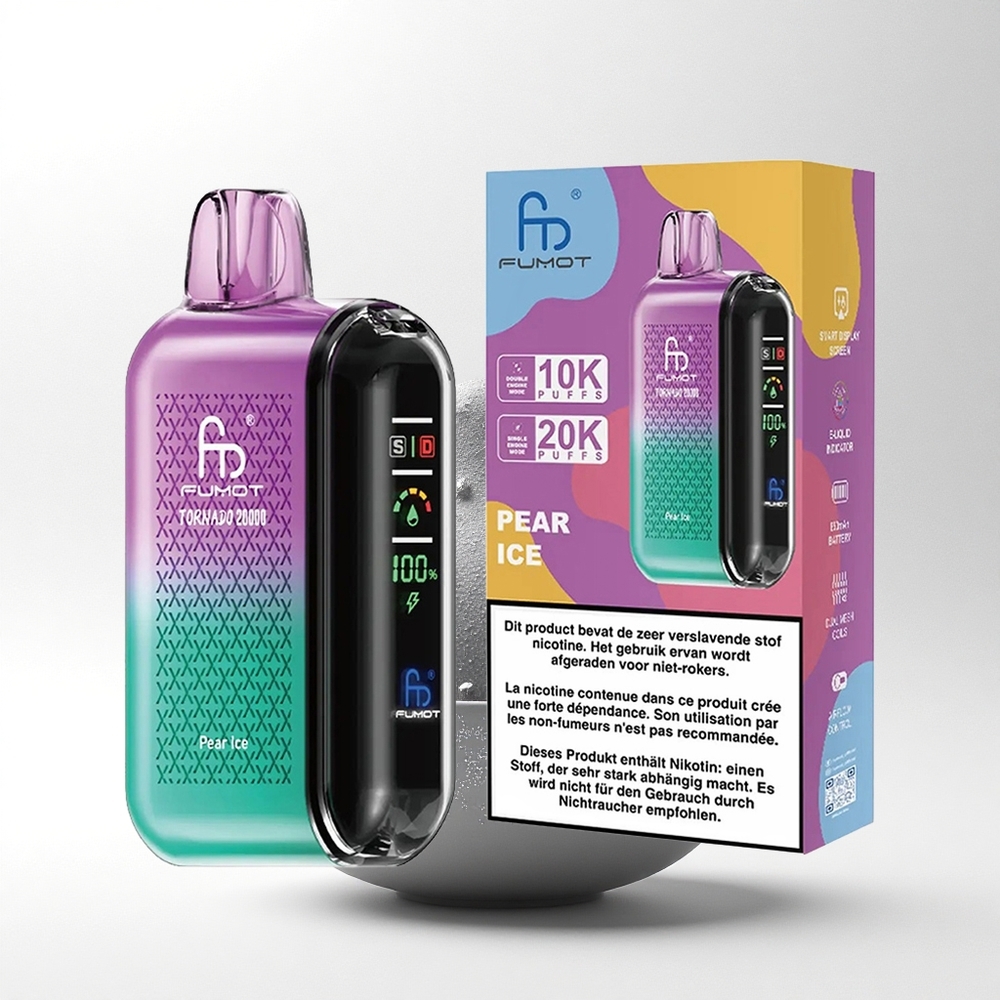 Fumot Tornado 20000 Puffs Peerijs Dual Mesh