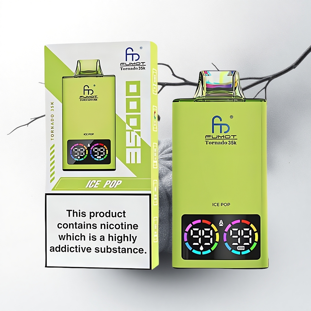 Fumot Tornado 35000 Puffs IJspop Dual Mesh RGB