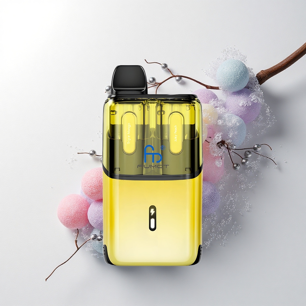 Fumot Ultra T32000 Puffs Dromerige Snoepregen - 800mAh Mesh Coil Type-C