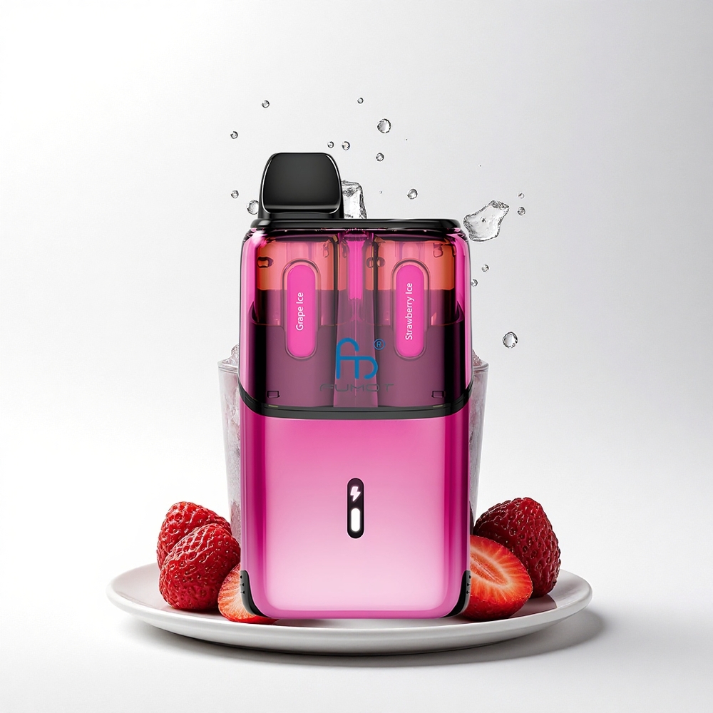 Fumot Ultra T32000 Puffs Druiven Aardbei IJskoud met 800mAh en Mesh Coil