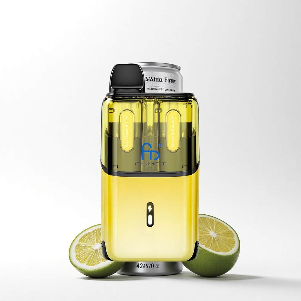 Fumot Ultra T32000 Puffs Frisse Citroen & Limoen - Citroen & Blauwe Bes met 800mAh & Mesh Coil