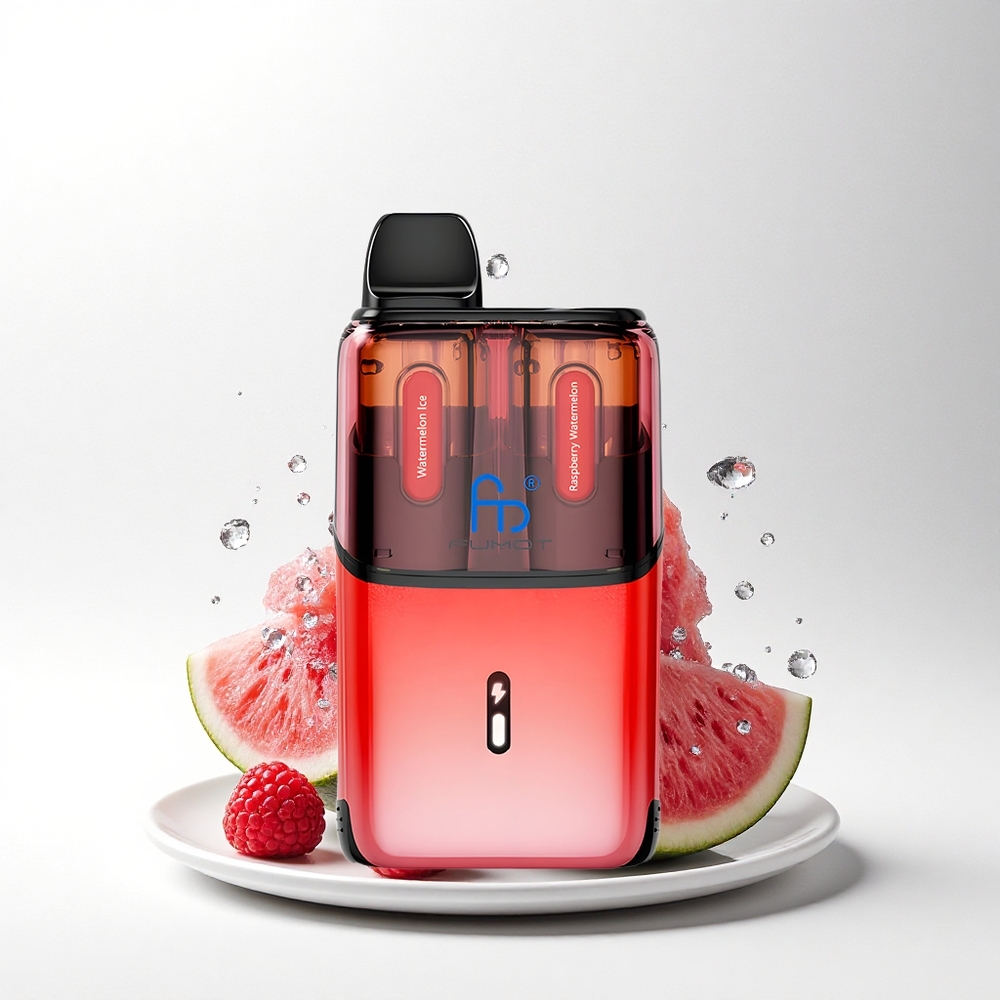 Fumot Ultra T32000 Puffs Watermeloen IJs - Framboos Watermeloen met 800mAh en 24ml Vloeistof