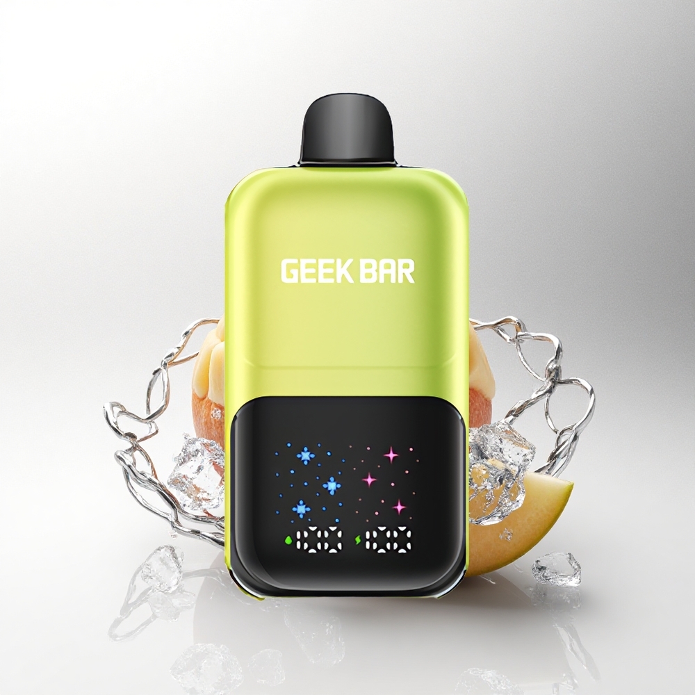 GEEK BAR 2GO 20ml 50000 Puffs Hollandse Mango IJs met Aanpasbare Smaak en Dubbele Tank