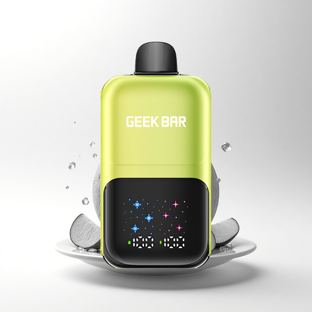 GEEK BAR 2GO 20ml 50000 Puffs Zure Appel IJs met Aanpasbare Smaak en Dual Tank