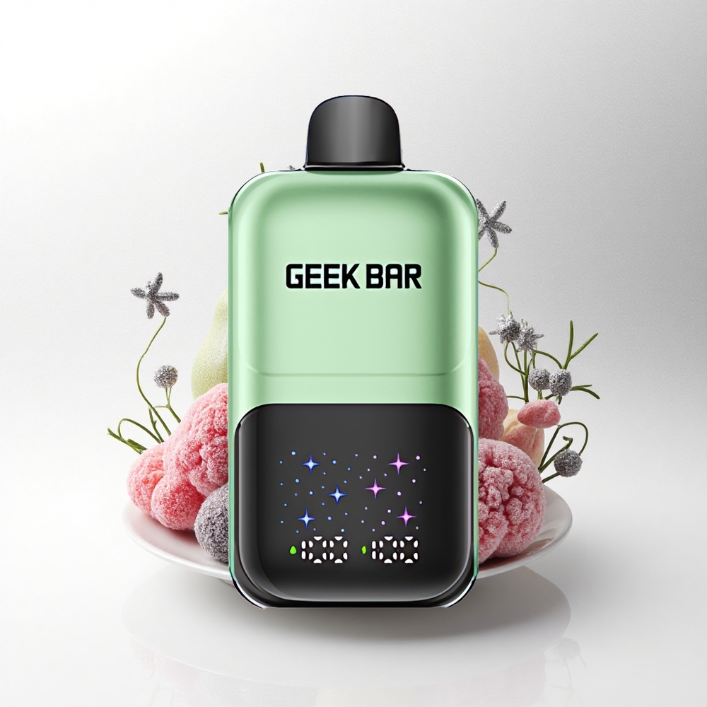 GEEK BAR 2GO 20ml 50000 Puffs Zure Snoep & Zure Vruchten met Aanpasbare Smaak en Dubbele Tank