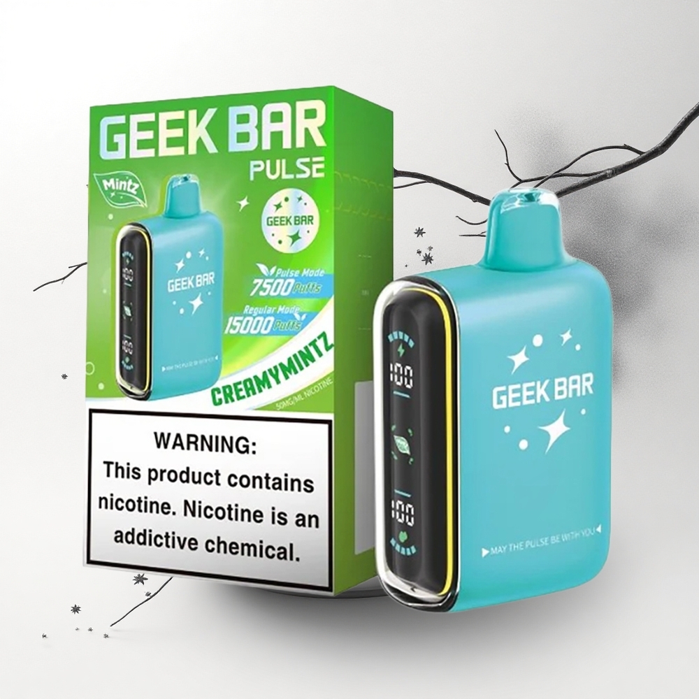 GEEK BAR Pulse 15000 Puffs Munt Editie 16ML 5% USB-C