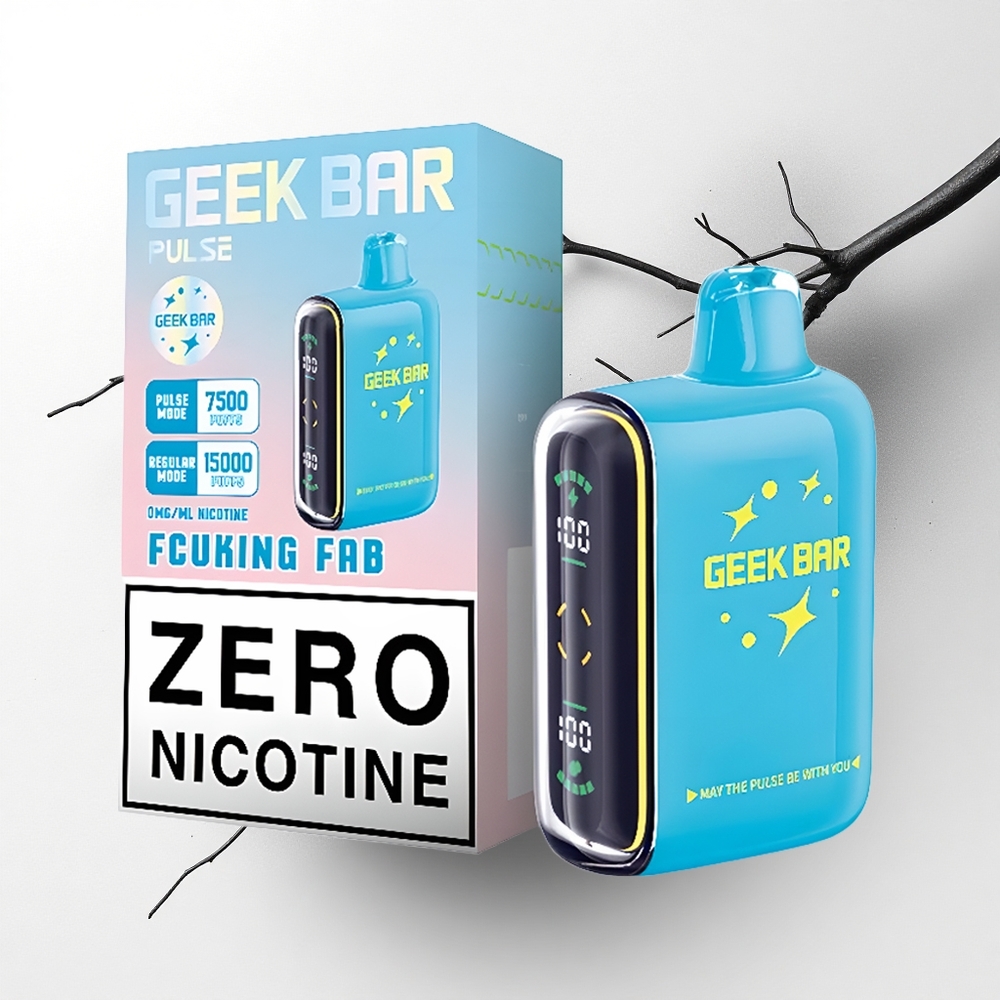 GEEK BAR Pulse 15000 Puffs Nul Nicotine 16ML 650 mAh Type-C