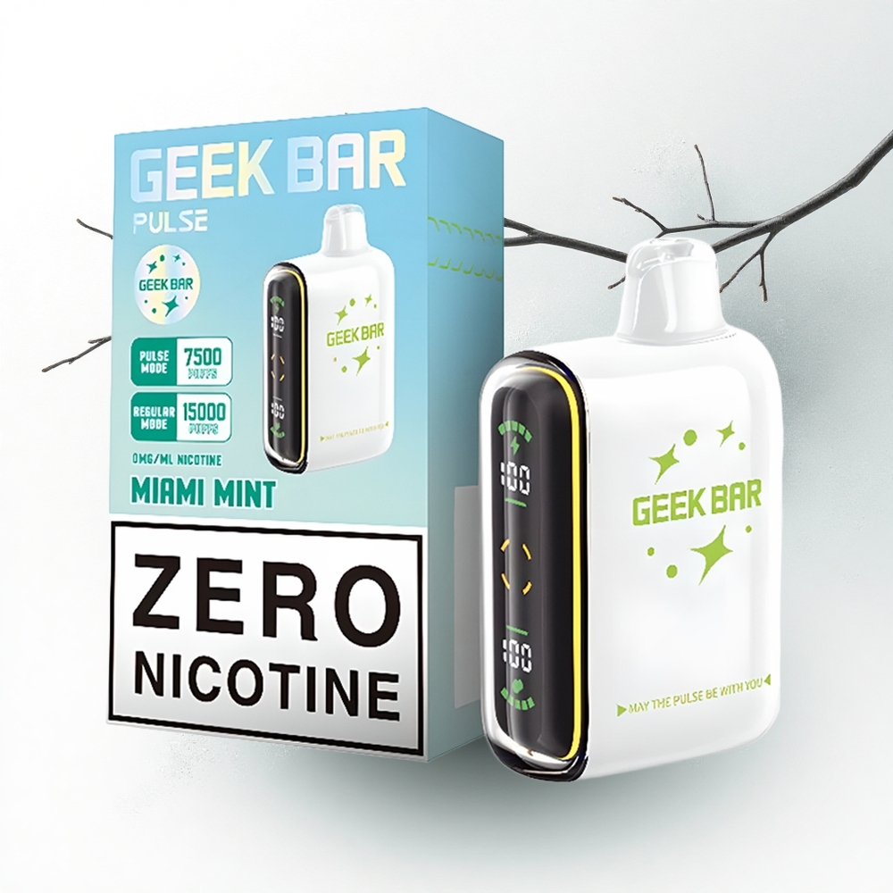 GEEK BAR Pulse 15000 Puffs Nul Nicotine 16ML 650 mAh Type-C