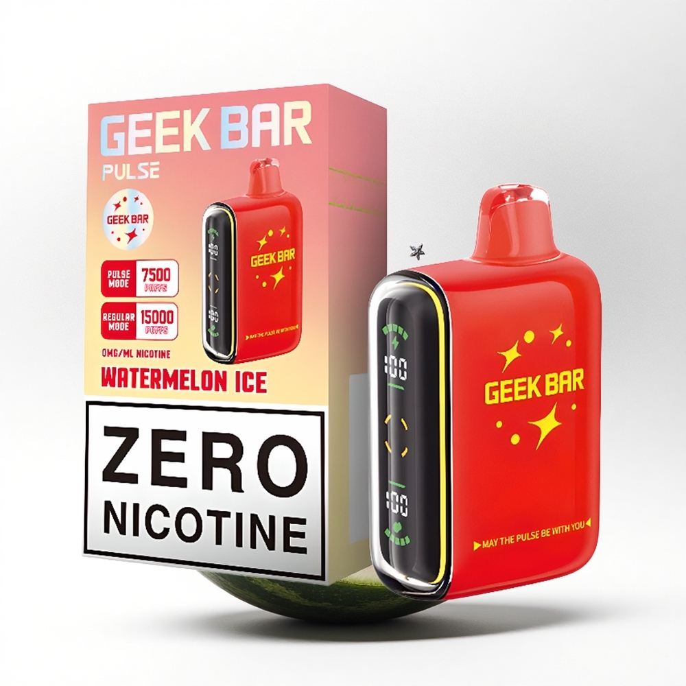 GEEK BAR Pulse 15000 Puffs Nul Nicotine 16ML 650 mAh Type-C