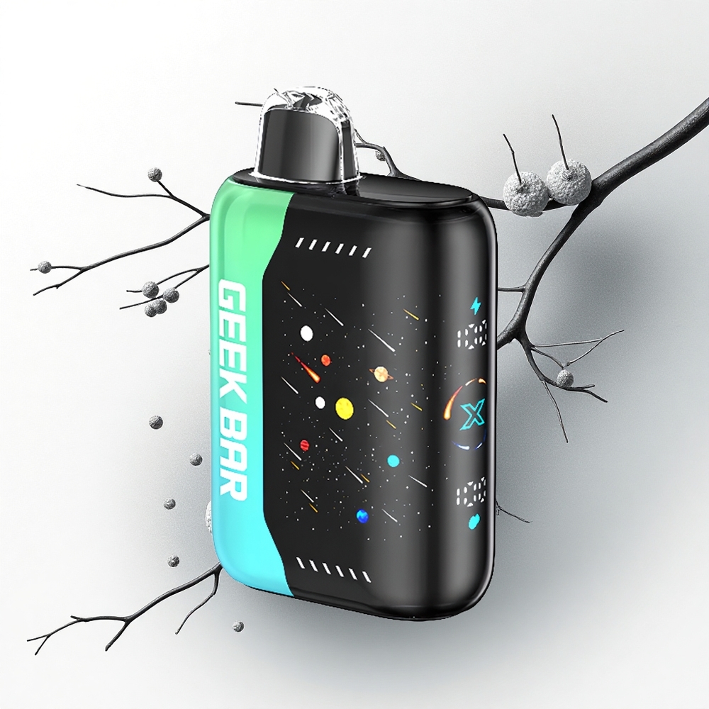 GEEK BAR Pulse X 25000 Puffs Meteor Editie met Dual Mesh Coil en 3D Gebogen Scherm