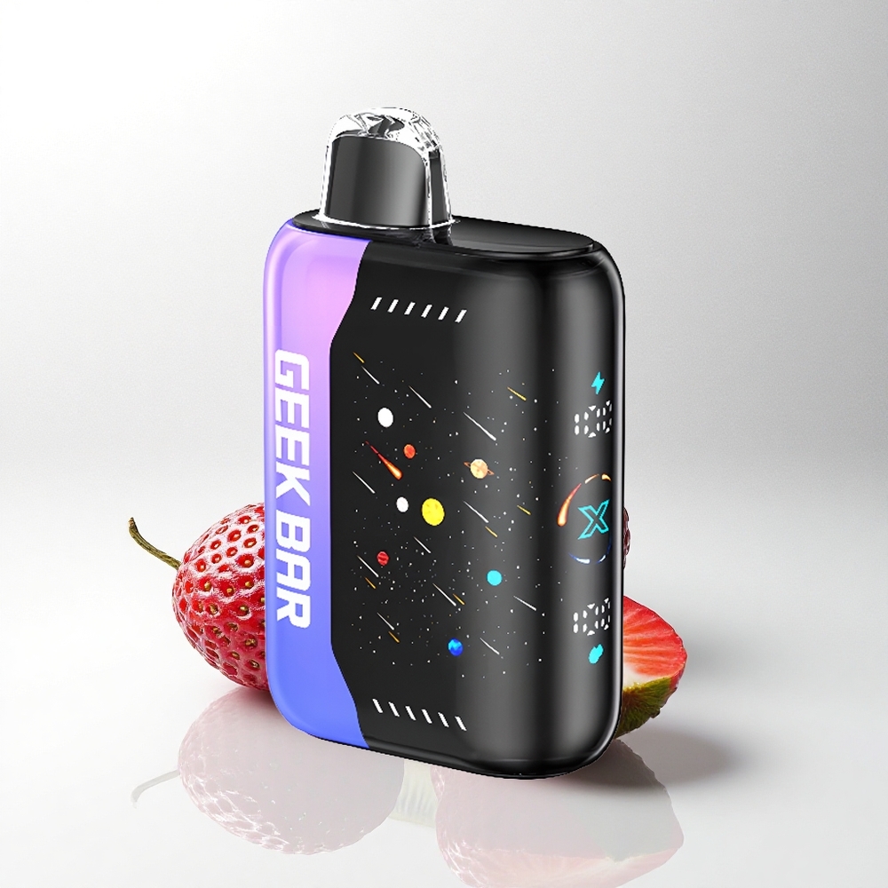 GEEK BAR Pulse X 25000 Puffs Meteor Editie met Dual Mesh Coil en 3D Gebogen Scherm