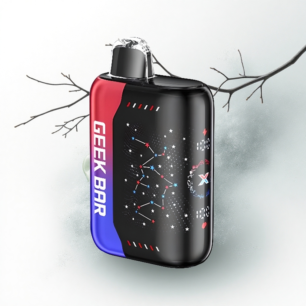 GEEK BAR Pulse X 25000 Puffs Patriottische Editie met Dual Mesh Coil en 18mL Vloeistof