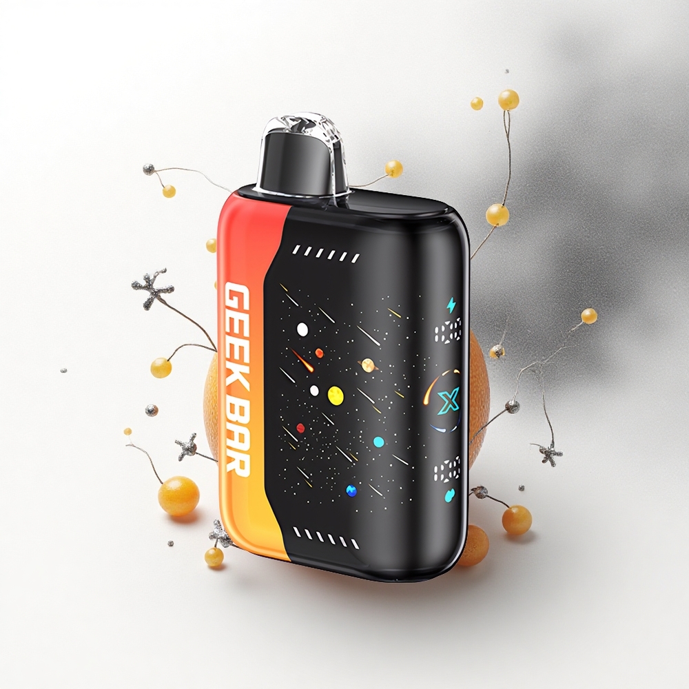 GEEK BAR Pulse X 42K Puffs Meteor Edition Oranje Draak 820mAh Dual Mesh Coil