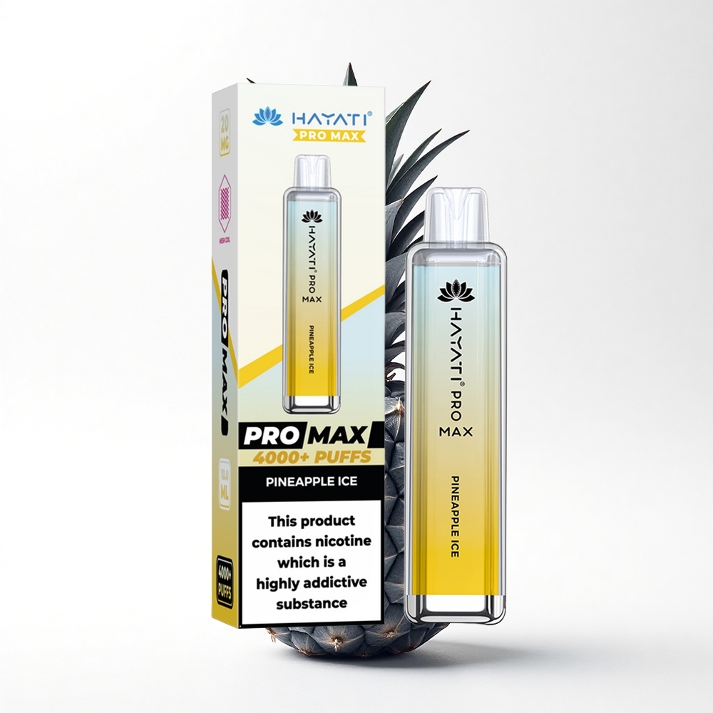 Hayati Pro Max 4000 Puffs Ananas IJs Dual Mesh 1400mAh