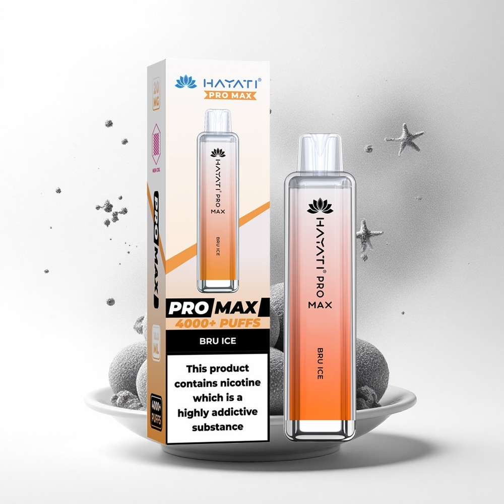 Hayati Pro Max 4000 Puffs Bru IJs Pro Mesh 2ml
