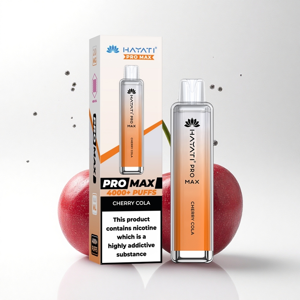 Hayati Pro Max 4000 Puffs Kers Cola 2ml 1400mAh Dual Mesh