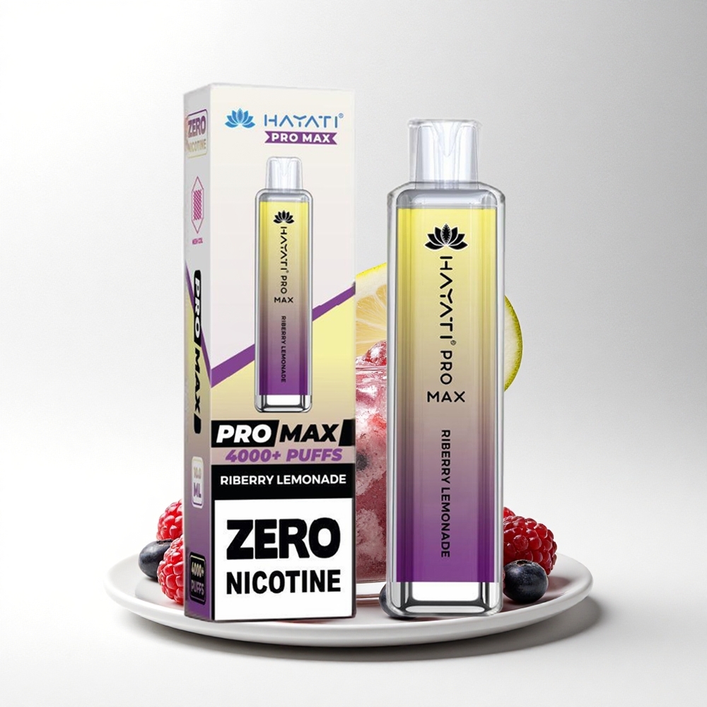 Hayati Pro Max 4000 Puffs Ribes Limonade 1400mAh Dual Mesh Crystal