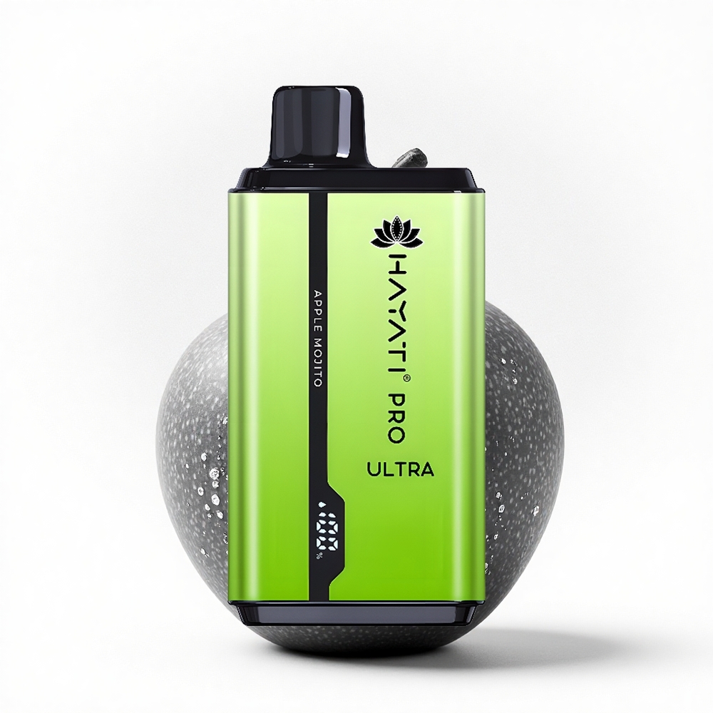 Hayati Pro Ultra 15000 Puffs Appel Mojito 850mAh 12ml 2%