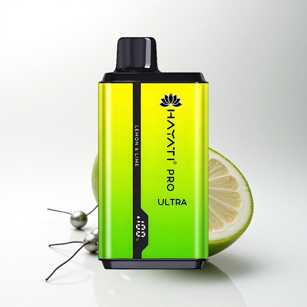 Hayati Pro Ultra 15000 Puffs Citroen & Limoen 850mAh 24ml 2%