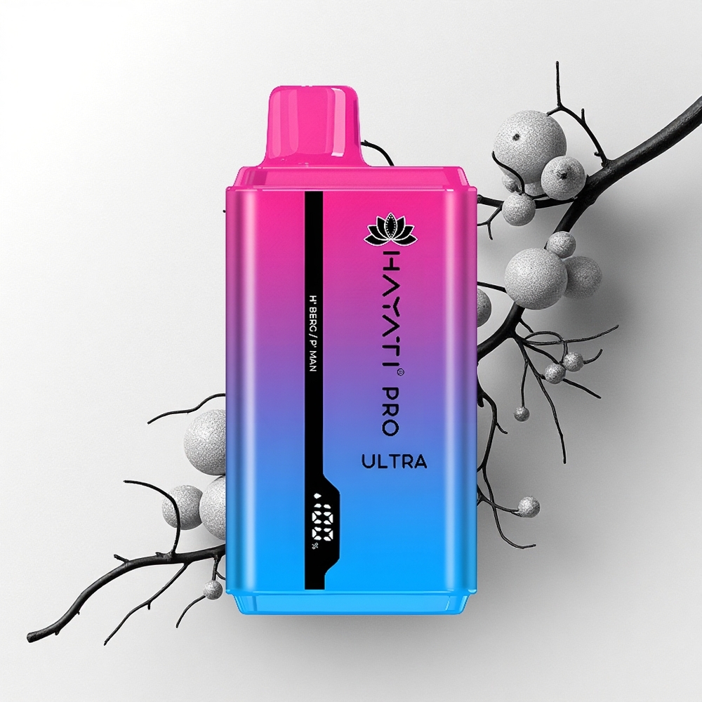 Hayati Pro Ultra 15000 Puffs H' Berg P' Man 850mAh 2 12ml 2%