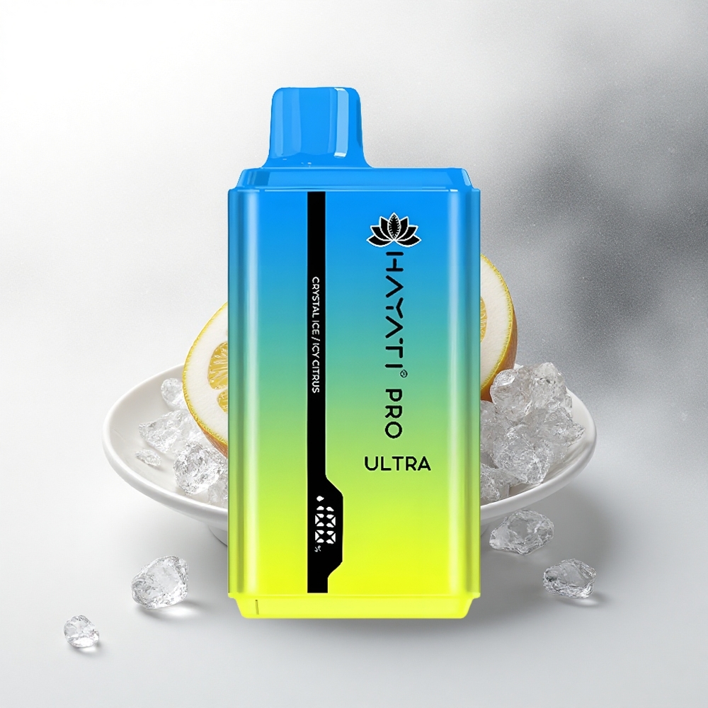 Hayati Pro Ultra 15000 Puffs Kristal IJs Ijzige Citrus 850mAh 24ml