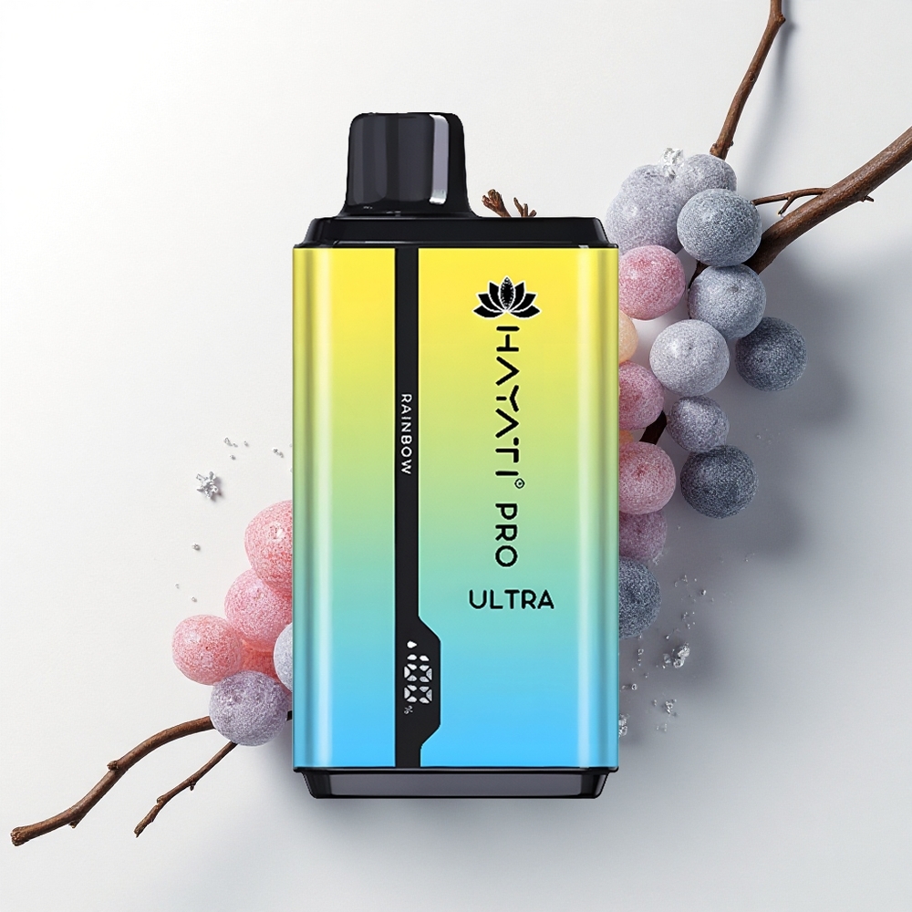 Hayati Pro Ultra 15000 Puffs Regenboog Pro Ultra 2 12ml 2%