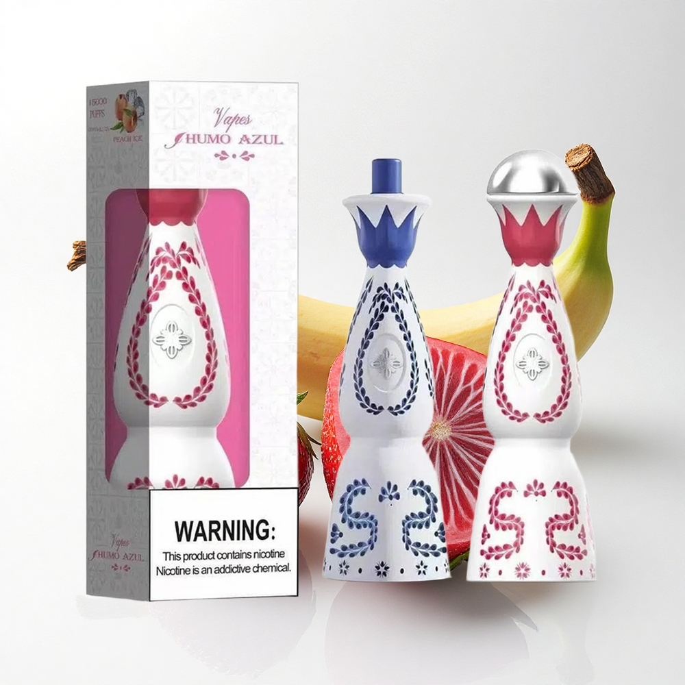 Humo Azul 15000 Puffs Aardbei Banaan Drakenvrucht 20mL 5% USB-C