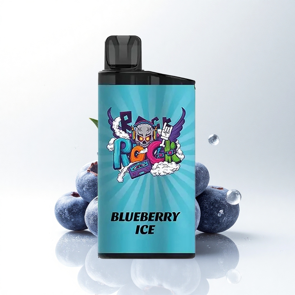 IGET Bar 3500 Puffs Blauwebes IJs 1400 mAh Mesh