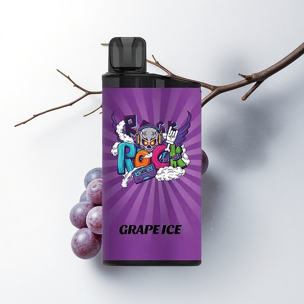 IGET Bar 3500 Puffs Druif IJs 3500 Puffs 1400 mAh Mesh Coil