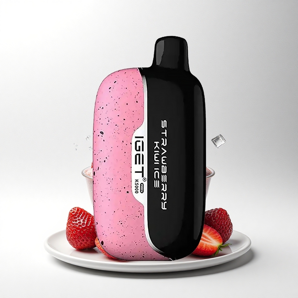IGET Moon K5000 Puffs Aardbei Kiwi IJs 5000 Puffs 1.35 Ohm Mesh
