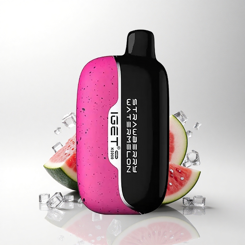 IGET Moon K5000 Puffs Aardbei Watermelon IJswolken PC Mesh Coil 1.35 Ohm