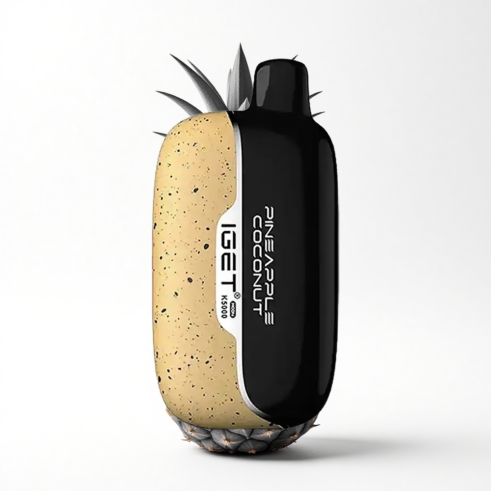 IGET Moon K5000 Puffs Ananas Kokos PC 1.35 Ohm Mesh
